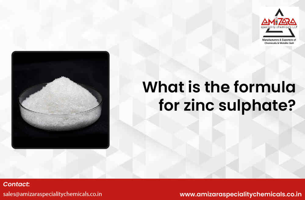 zinc sulphate formula