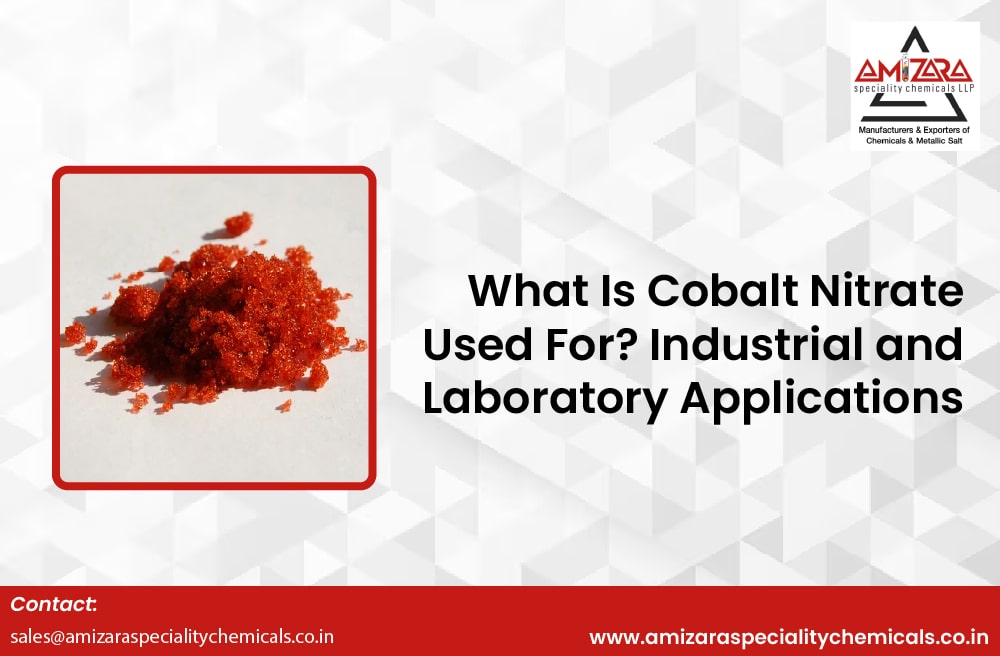 Cobalt Nitrate Uses